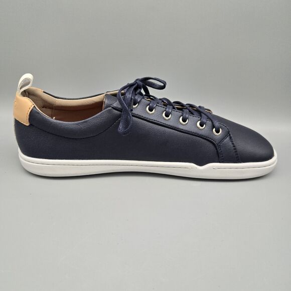 Origo Shoes Men's Size 11 Everyday Sneaker Navy Blue Leather GEN2 Barefoot NEW - Picture 7 of 11